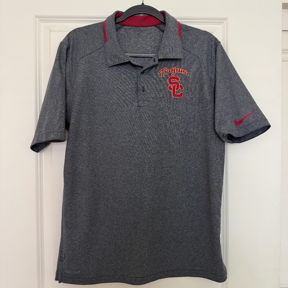 Nike USC Trojans Dri-Fit Polo (Mens S) - Picture 1 of 2